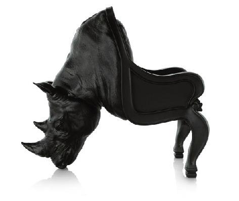 кресло в виде носорога
